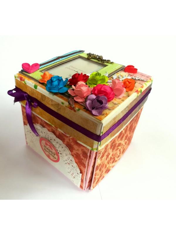 Buy 4 layer Happy Birthday Explosion Box